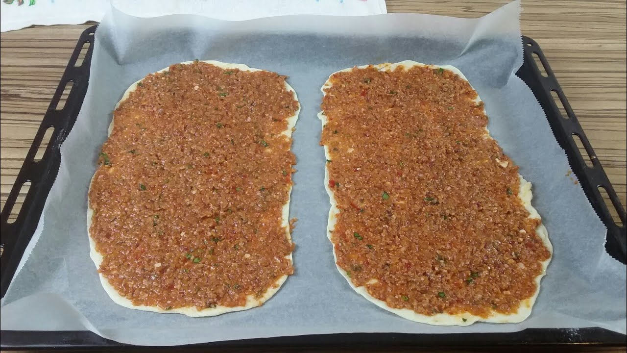 Лаҳмаҷун: Яке Аз Хӯрокҳои Машҳури Туркия - Бисёр Болаззат