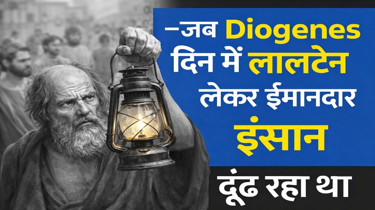 जब Diogenes दिन में लालटेन लेकर ईमानदार इंसान ढूंढ रहा था | Ancient Greek Philosophy That Matters