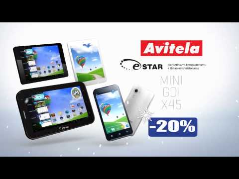 E STAR planšetiniai kompiuteriai ir išmanieji telefonai | AVITELA
