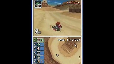 No$gba 2.6a - Running Mario Kart DS Perfectly