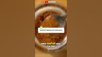 Manfaat Minum Kopi Tanpa Gula #shorts #kliperchannel #kopi