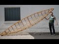 Kanu  canadier bauen  canoe build  skin on frame prospector no3