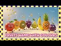 Fruits Name with Colours 🍎🍌 | Learn Fruits & Colors in English | Kids Learning