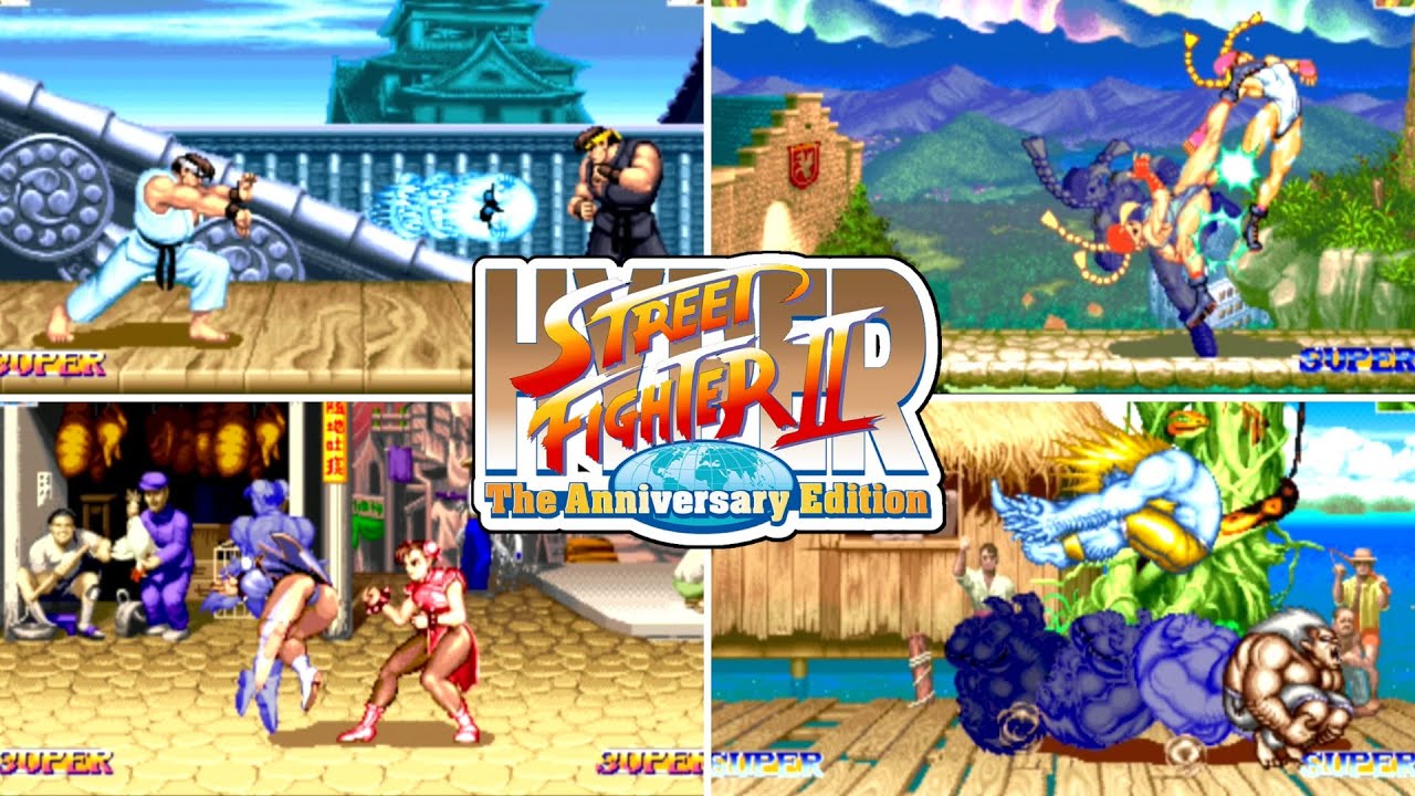 Hyper Street Fighter 2: The Anniversary Edition - Arcade - Commands/Moves 