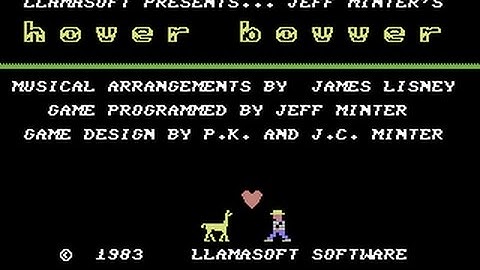 Hover Bovver Review for the Commodore 64 by John Gage