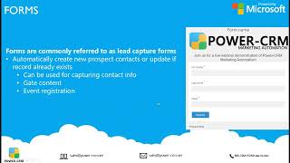 Details Power-CRM Marketing Automation | Landing Pages and Forms Update