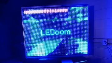 LEDoom Development Timelapse | WiLED Game Engine Demonstration