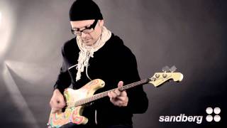 Video thumbnail of "MarloweDK & the 2-String Sandberg Bass"