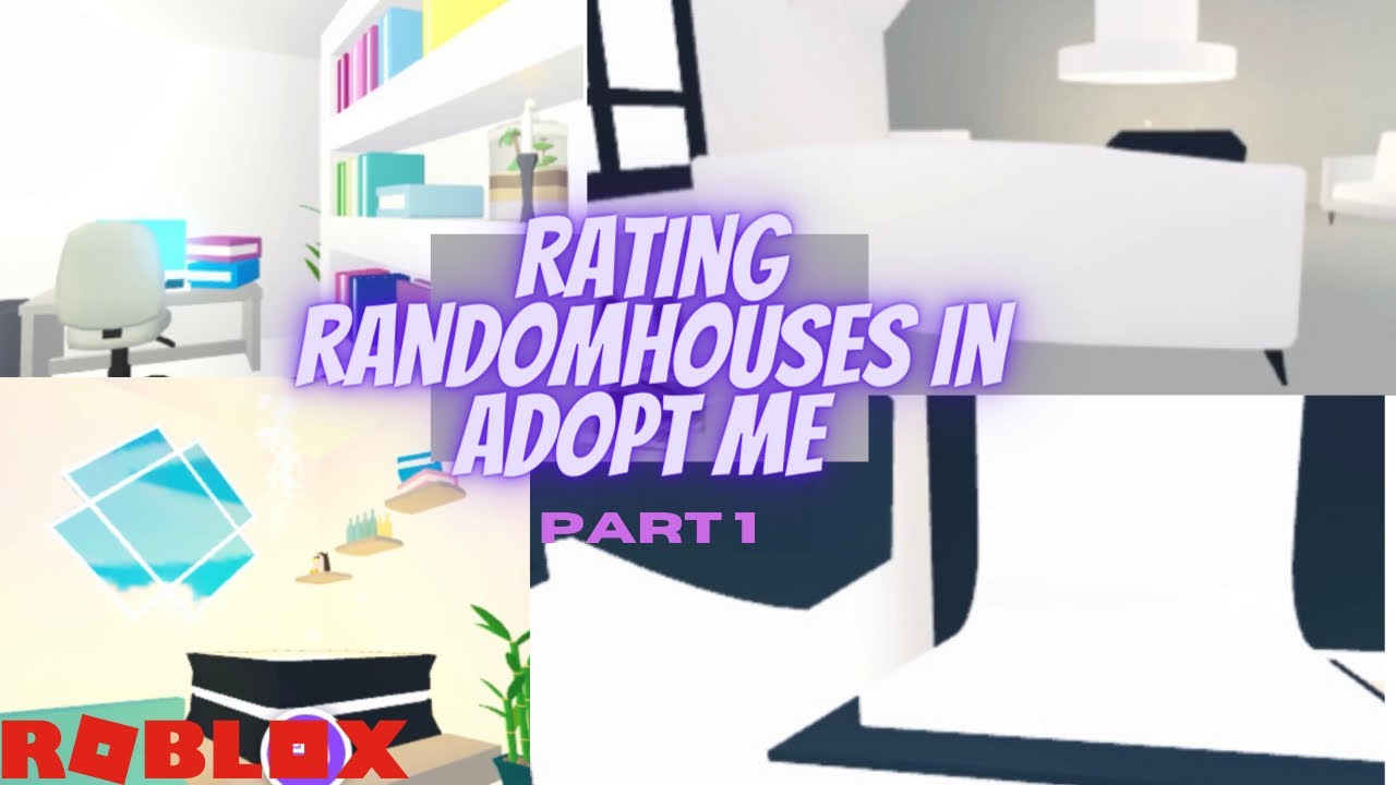 Rating random houses in adopt me [part 1]|Tree house|#adoptme - YouTube