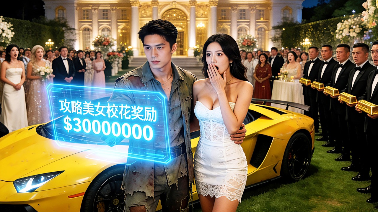 穷小子绑定攻略美女系统！只要征服美女就获得技能和大额现金奖励，攻略点越高奖励越丰富，高冷校花、寂寞房东和美女总裁争相为他吃醋！#逆襲 #情感 #爽劇