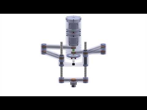 Novel SCARA parallel robot with fully cylindrical workspace