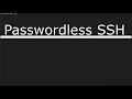 Les tutos no 13 connexion ssh sans mot de passe