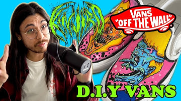 Making Custom Vans ft. POSCA Pens