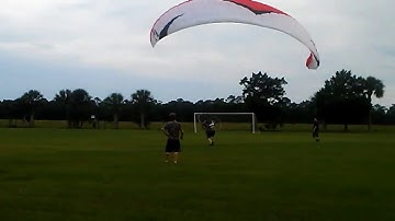 First Flight on a Paramotor, No Training!