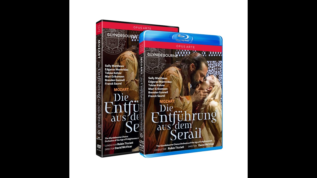 モーツァルト作曲「後宮からの誘拐」の日本語字幕付き輸入盤DVD
