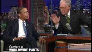 Obama On Letterman