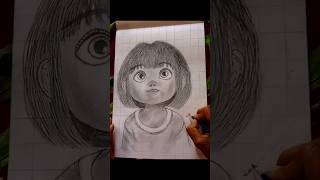 Beautiful Girl Sketch 😍 Watch Till End ✏️✨ #shorts #art