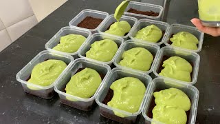 Ide Jualan Kekinian Brownies Alpukat Lumer Dessert Box Tanpa Oven