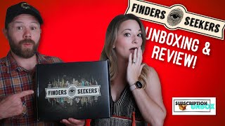 Escape room in a box - Finder Seekers - Unboxing and Review!