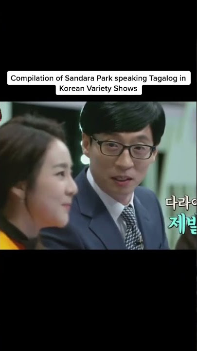 Sandara Park Tagalog Speaking Compilation on Korean Variety show