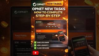 "OPNET Task Explained  Step-by-Step Guide" Part1 #OPNET #tutorial  #airdrop  #StepByStepGuide