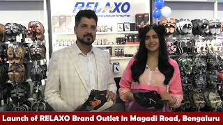 Launch of RELAXO Exclusive Brand Outlet in Magadi Road, Bengaluru by leading Actress ADAH SHARMA