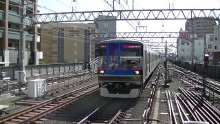 都営6300形6327f 武蔵小杉駅到着