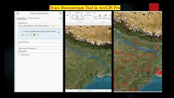 How to trace downstream in ArcGIS Pro