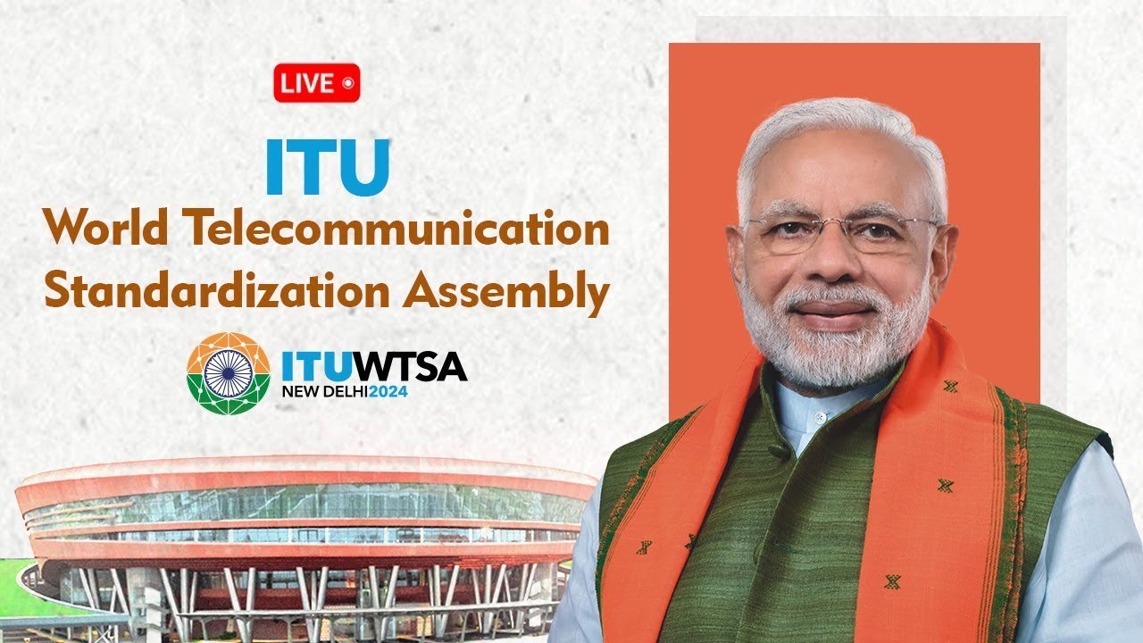 🔴LIVE: Modi inaugurates ITU World Telecommunication Standardization Assembly | BJP | New Delhi