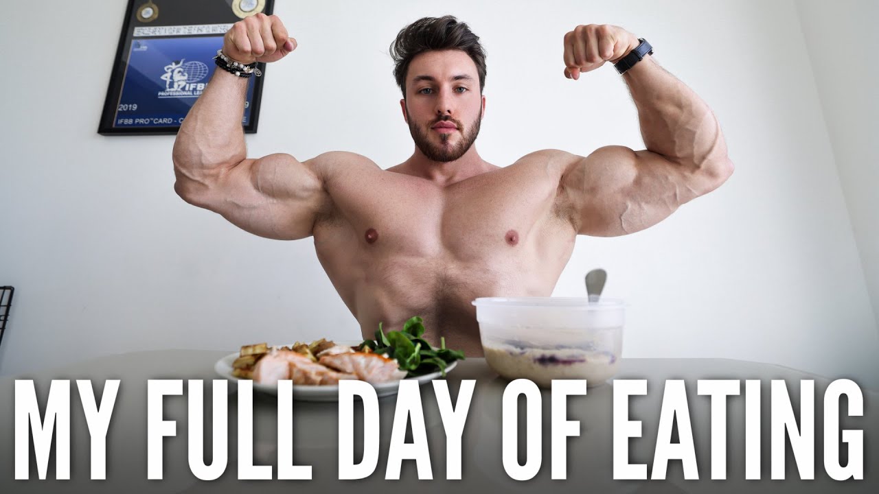 The Hardbody Shredding Diet FULL DAY OF EATING with Amateur Bodybuilder Brandon Harding