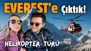 NEPAL'de Yapılacak EN ÇILGINCA ŞEY! Helikopter ile Everest Turu! 🇳🇵~ 46