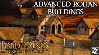 STABLE, BLACKSMITH & COMPLEX HOUSES! ! ~ War in Rohan Terrain Tutorial