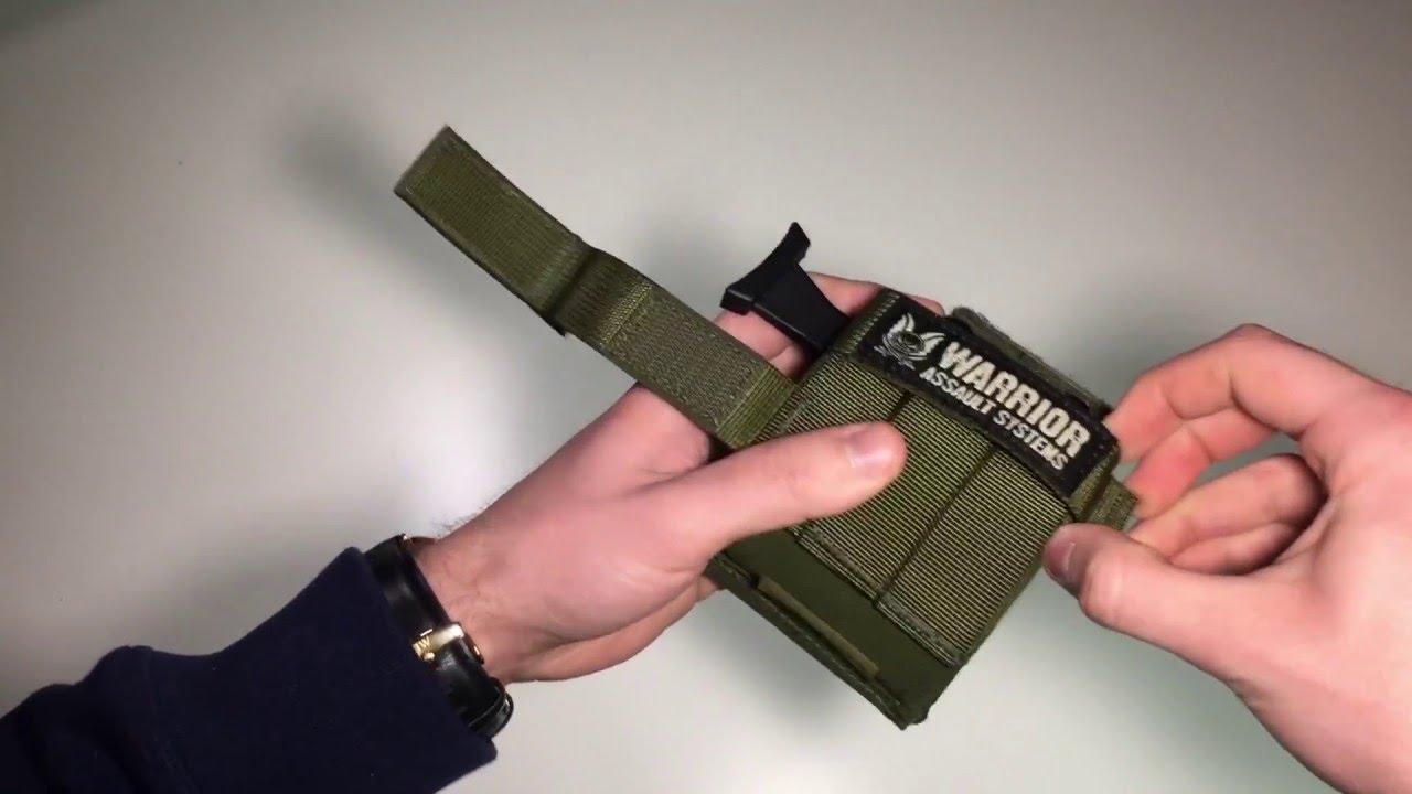 Warrior Assault Systems universal pistol holster review - YouTube