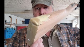 Jäger rifle scratch build pt 21 fitting the buttplate
