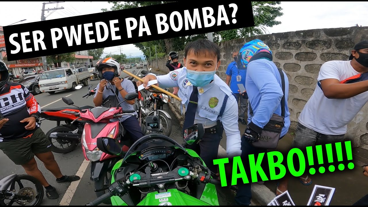 Pinatakbo ng BOMBA si MANONG GUARD - Takbo ! ! ! ! !
