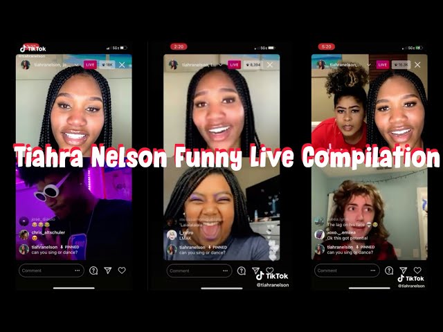 Tiahra Nelson Funny Live Compilation (Part 8) class=