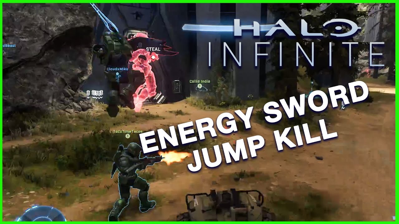 Epic Energy Sword Kill From Mongoose in Halo Infinite