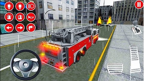 Fire Truck Driving Simulator 2020 #1 best Android gameplay
