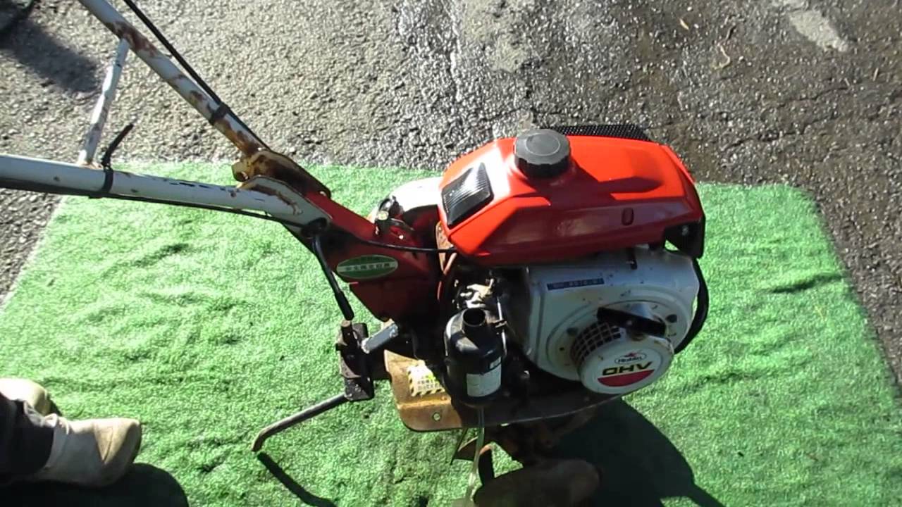 Robin/ロビン OHV 管理機/耕運機 PRO270 トラクター - YouTube