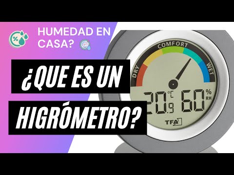 Video: ¿Cómo mide la humedad un higrómetro?
