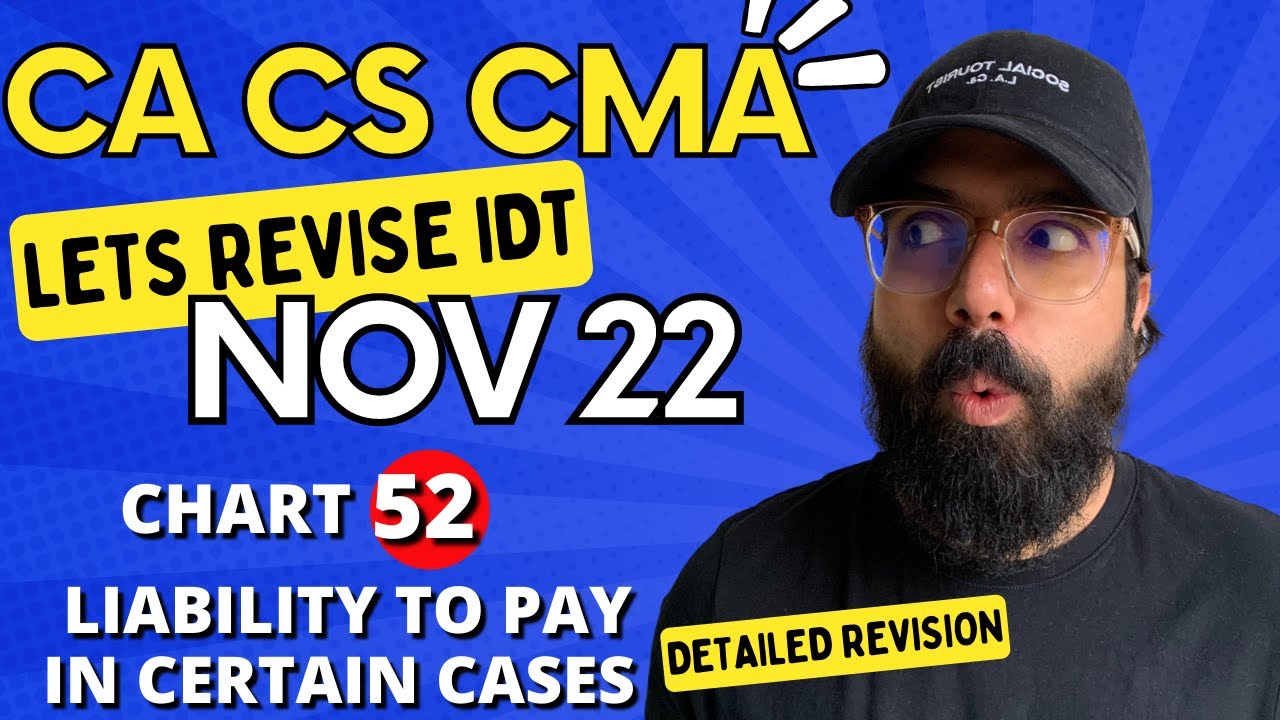 52 Liability To Pay In Certain Cases Detailed revision | IDT GST ...