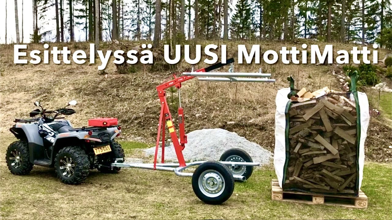 Esittelyssä täysin uusi MottiMatti -suursäkin siirtokärry