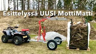 Esittelyssä Täysin Uusi Mottimatti -Suursäkin Siirtokärry