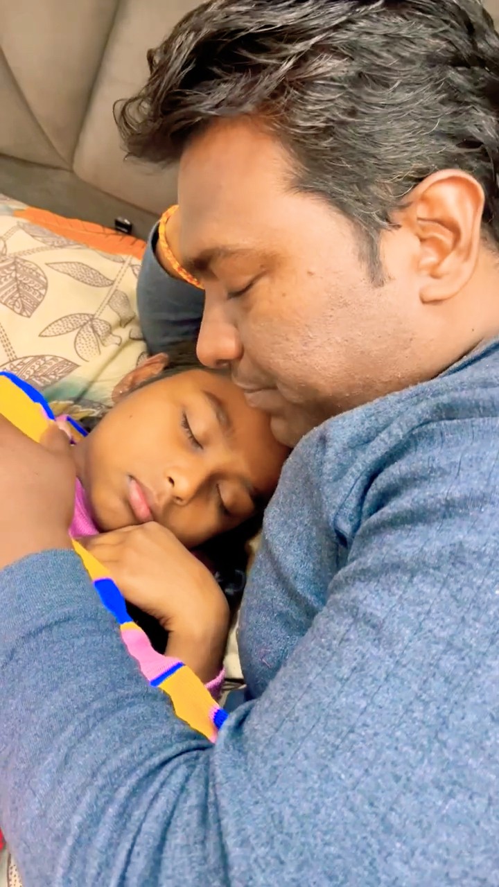 पिता और बेटी का प्यार ❤️ love you #family #love #papa #avanishkumarverma