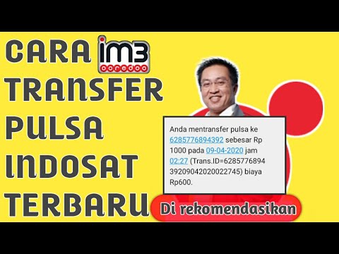 CARA TRANSFER PULSA INDOSAT OOREDOO TERBARU 2019 Cara ini bisa saja tidak work supaya tidak ketingga. 