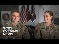 Military couple's emotional reunion after months apart caught on camera