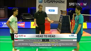 [BWF] MS - Finals | A. S. GINTING vs CHOU Tien Chen H/L H/L