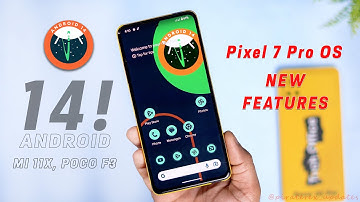 Pixel 7 Pro Port OS (Android 14) for Mi 11x | Android 14 Google Pixel Stock OS for Mi 11x