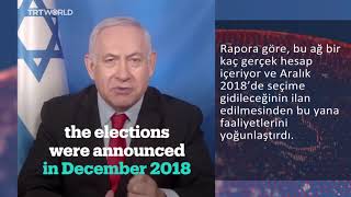 Netanyahu, Sahte Sosyal Medya Hesaplarıyla Rakiplerine Iftira Atıyor