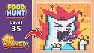 Information Food Hunt: Pixel Puzzle - Level 35 Walkthrough 🐜 | Solution & Gameplay 🧩 News